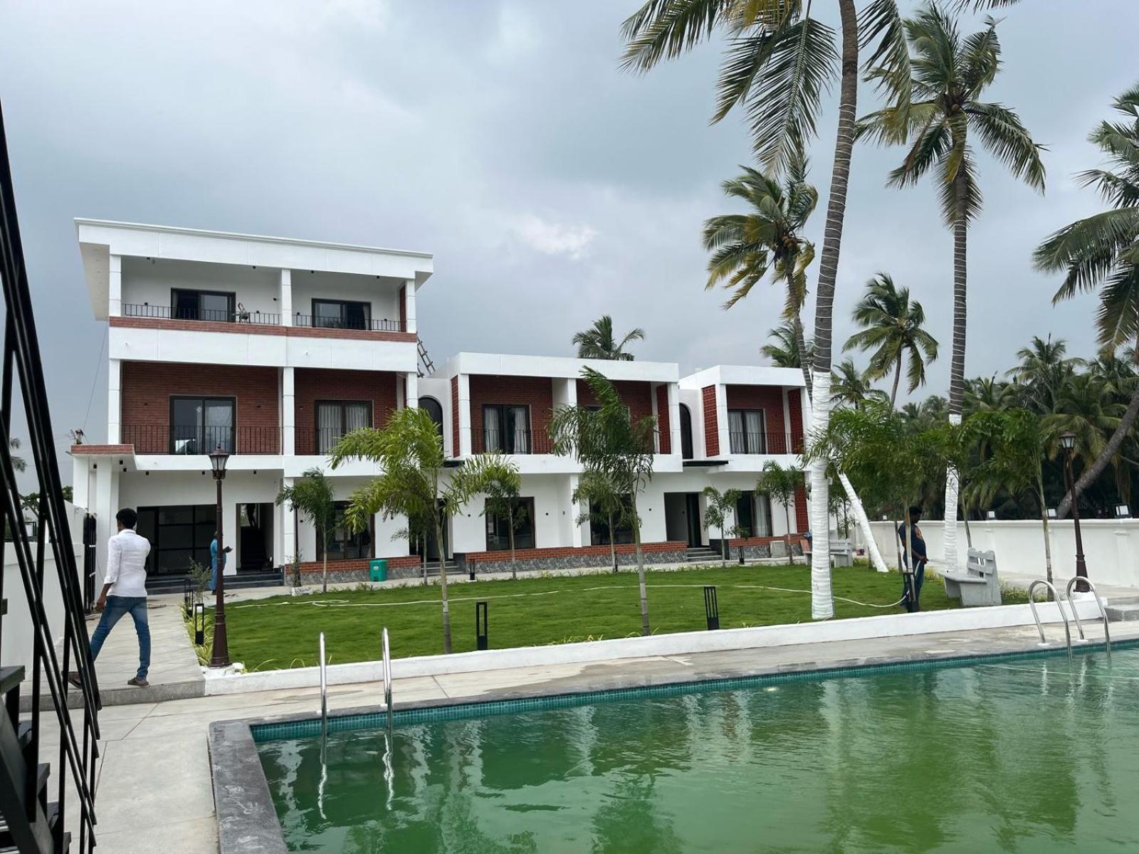 Trigon Retreat Otel Pūrnānkuppam Dış mekan fotoğraf